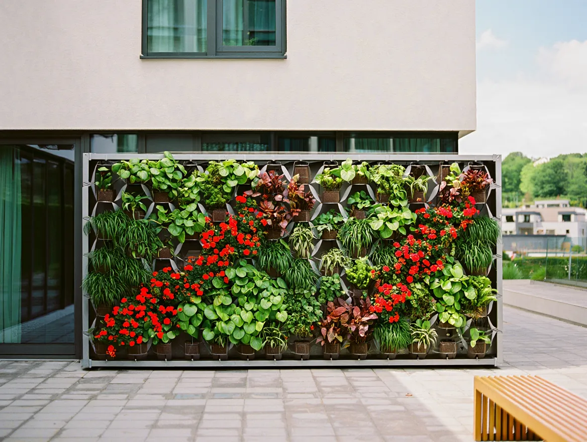 Modular living wall system