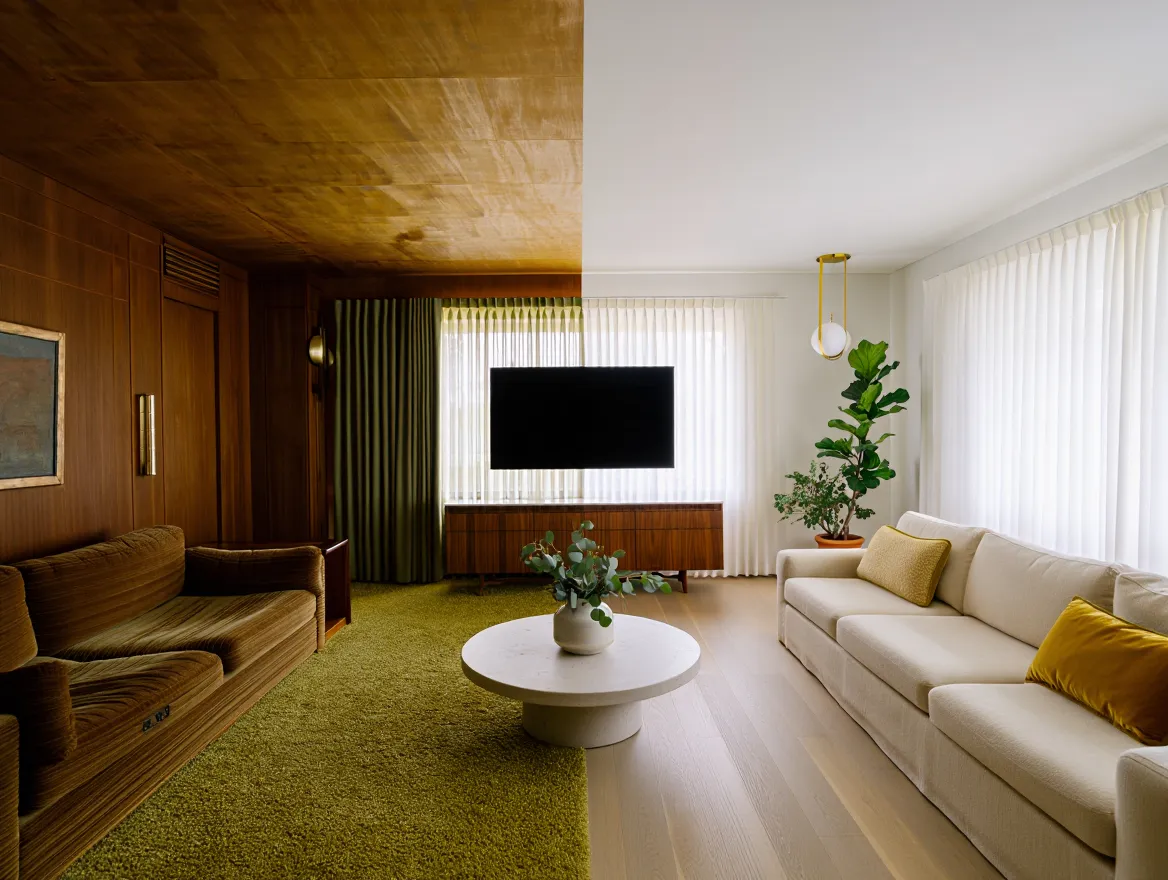 Complete room transformation